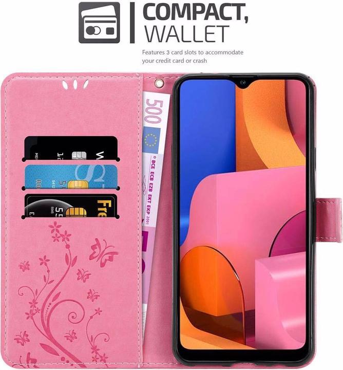 Image du produit Cadorabo Couverture du livre de fleurs (Samsung Galaxy A20s)