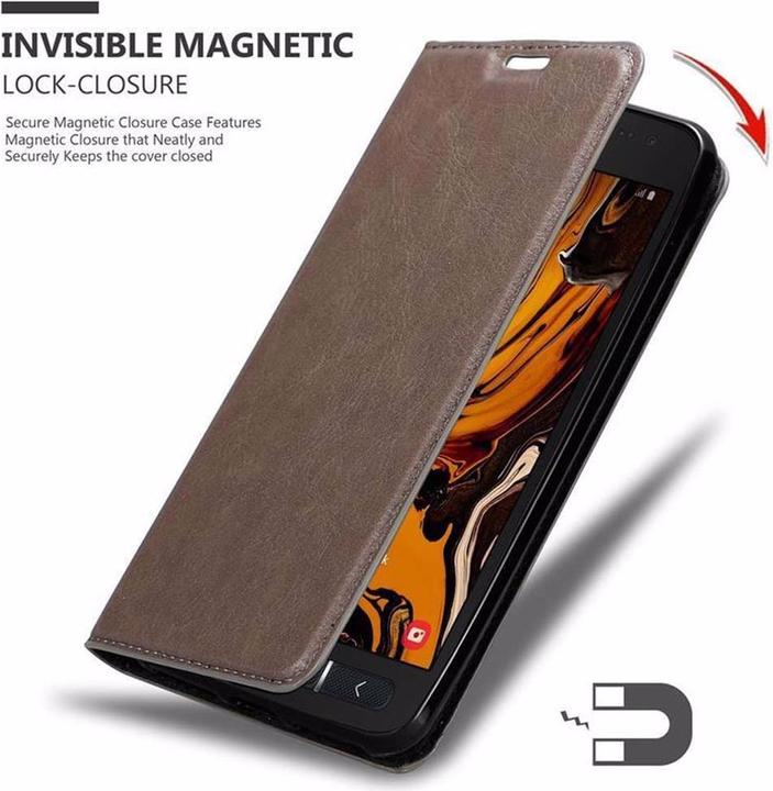 Immagine prodotto Cadorabo Copertina magnetica invisibile del libro (Samsung Galaxy Xcover 4)