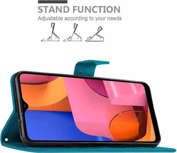 Image du produit Cadorabo Couverture du livre de fleurs (Samsung Galaxy A20s)