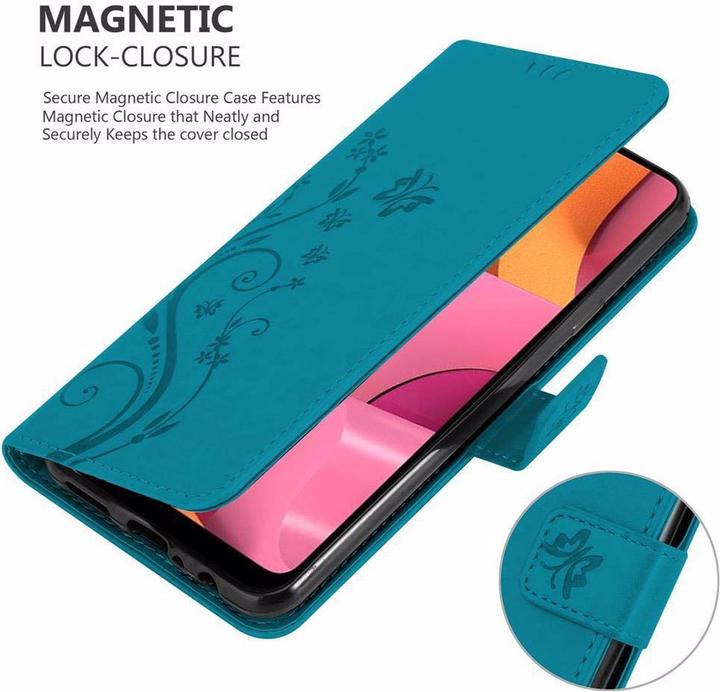 Image du produit Cadorabo Couverture du livre de fleurs (Samsung Galaxy A20s)