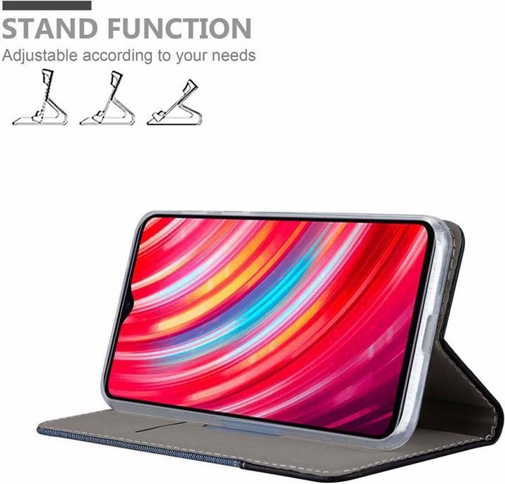 Actual product image Cadorabo Book Jeans Optics Cover (Xiaomi Redmi Note 8 Pro)
