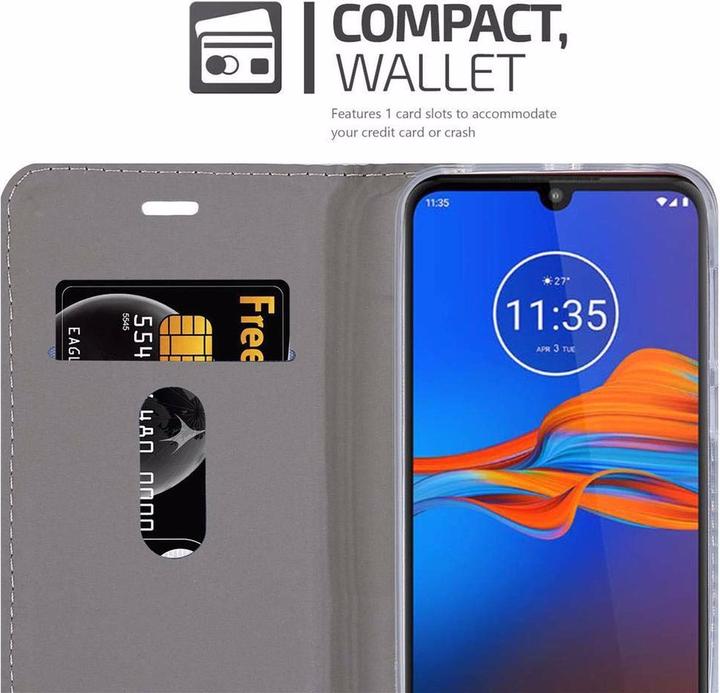 Productafbeelding Cadorabo Boek Jeans Optiek Cover (Motorola Moto E6 Plus)