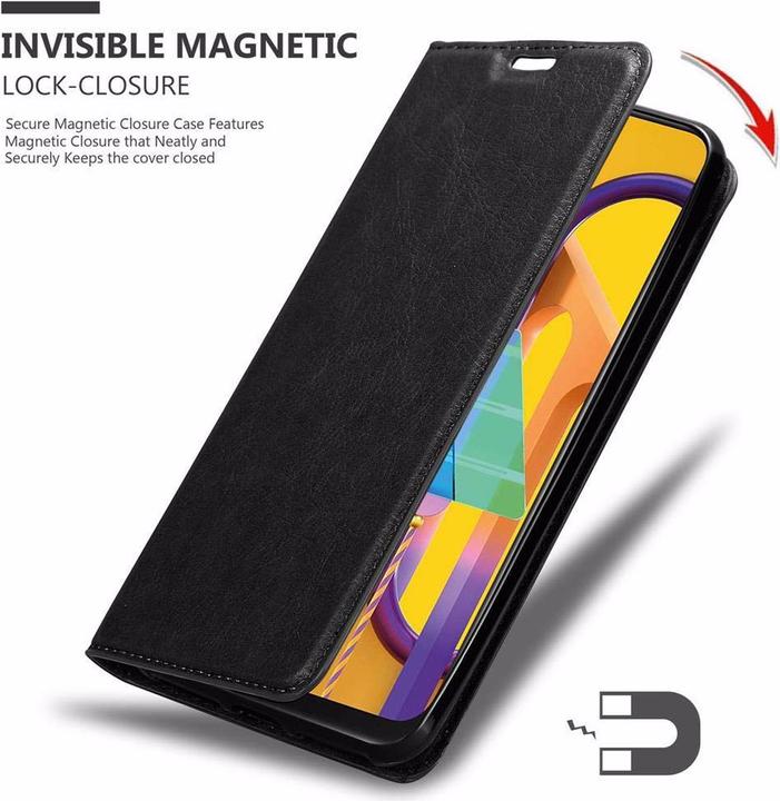 Image du produit Cadorabo Book Couverture magnétique invisible (Samsung Galaxy M21)