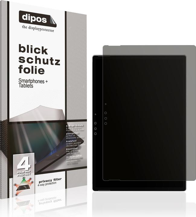 Actual product image Dipos Privacy Screen Protector 4-Way Privacy-Filter (1 Piece, Microsoft Surface Pro 5)