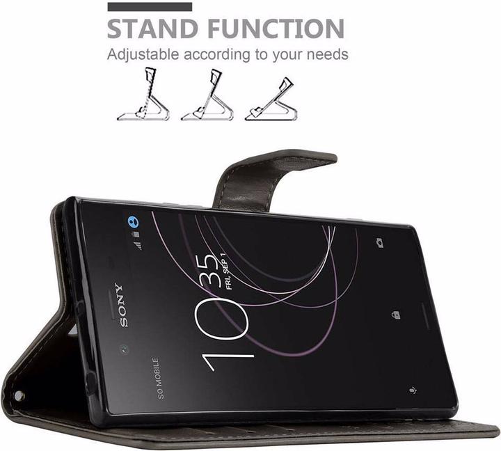 Produktbild Cadorabo Flower Book Cover (Sony Xperia XZ1)