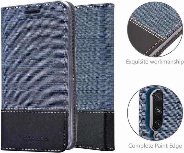 Produktbild Cadorabo Book Jeans Optik Cover (Xiaomi Mi CC9)