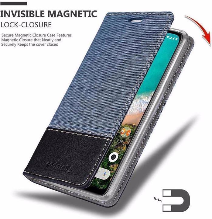Produktbild Cadorabo Book Jeans Optik Cover (Xiaomi Mi CC9)