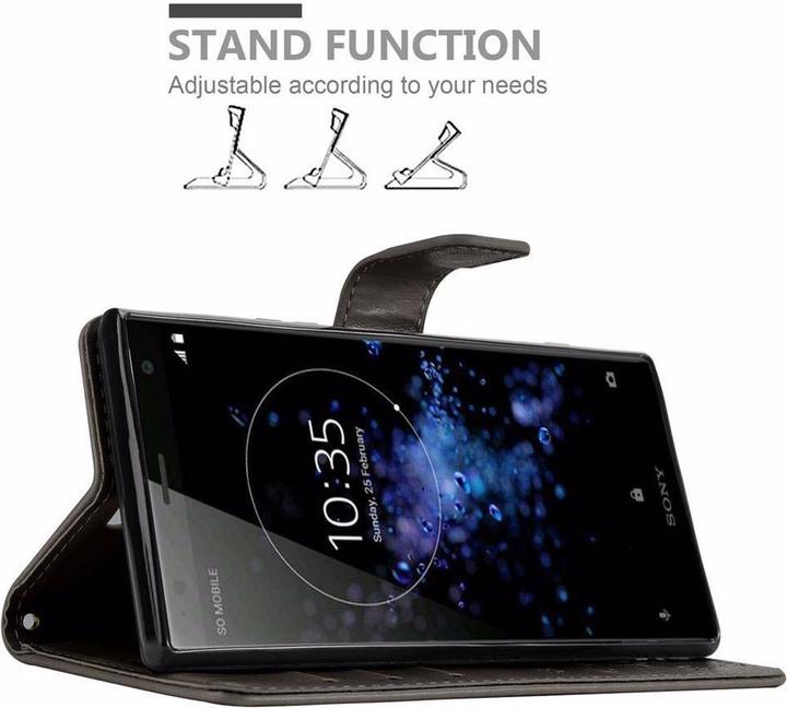 Productafbeelding Cadorabo Bloemen Boekomslag (Sony Xperia XZ2)
