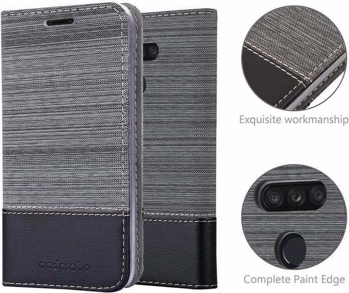 Produktbild Cadorabo Book Jeans Optik Cover (LG K50s)