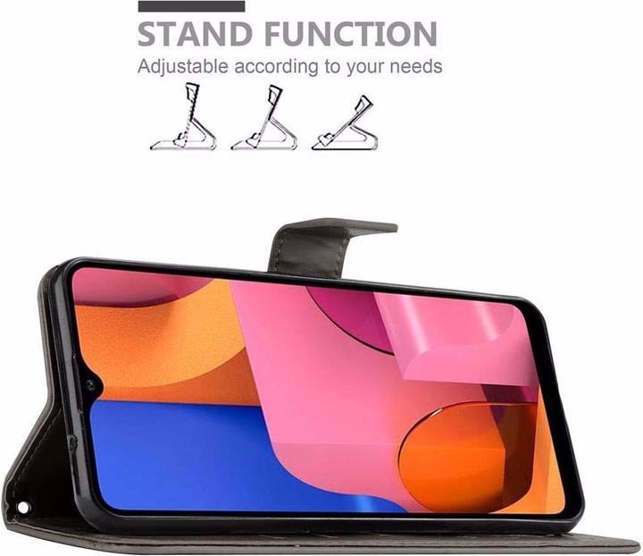 Produktbild Cadorabo Flower Book Cover (Samsung Galaxy A20s)