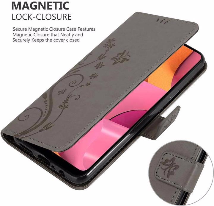 Produktbild Cadorabo Flower Book Cover (Samsung Galaxy A20s)