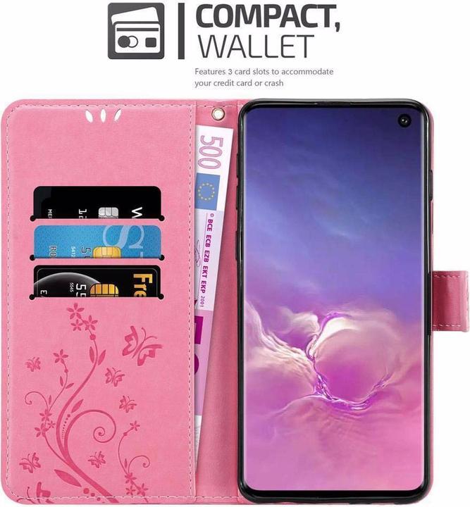 Produktbild Cadorabo Flower Book Cover (Samsung Galaxy S10 5G)