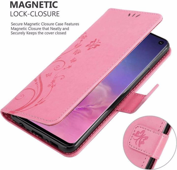 Produktbild Cadorabo Flower Book Cover (Samsung Galaxy S10 5G)