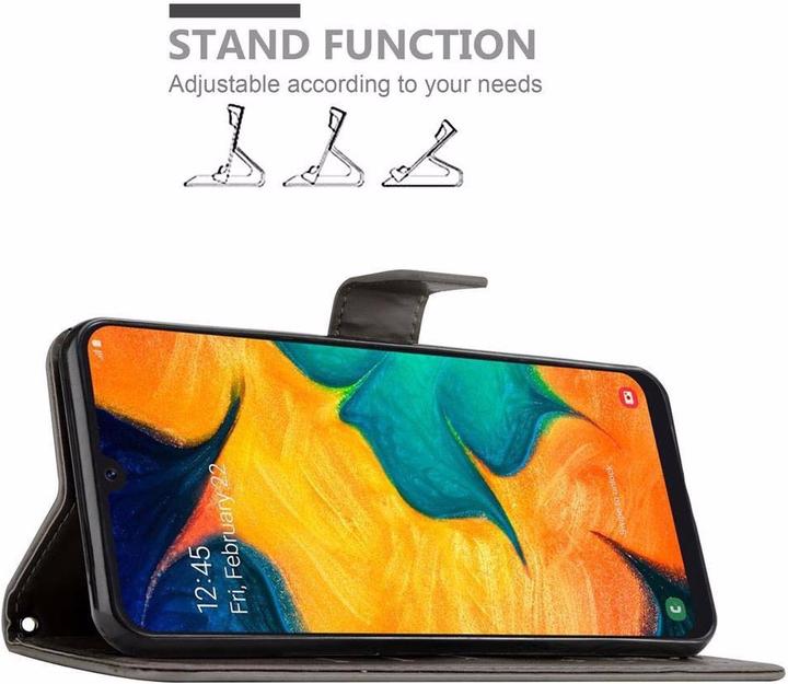 Actual product image Cadorabo Flower Book Cover (Samsung Galaxy A20, Samsung Galaxy M10s, TCL A30)