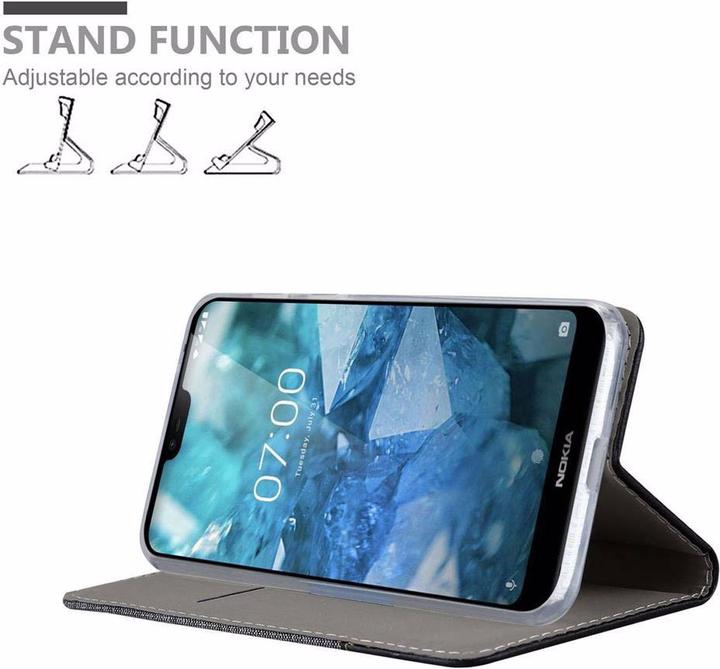 Image du produit Cadorabo Couverture look jeans Book (Nokia 7.1)