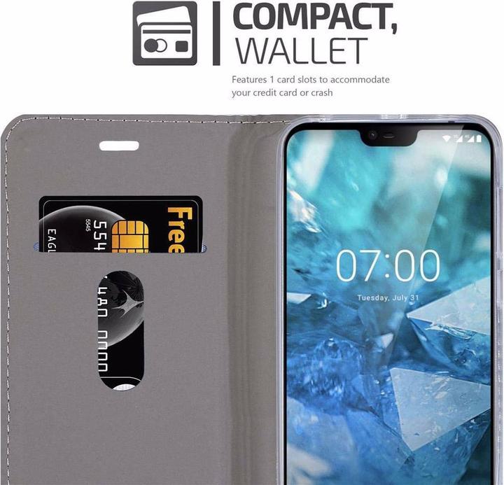 Image du produit Cadorabo Couverture look jeans Book (Nokia 7.1)