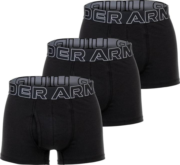 Image du produit Under Armour Boxer sportif ajusté UA PERFORMANCE COTTON - SOLID 3 IN 3PK (XXL, Lot de 3)