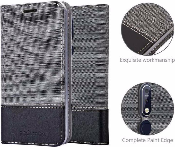 Image du produit Cadorabo Couverture look jeans Book (Nokia 7.1)