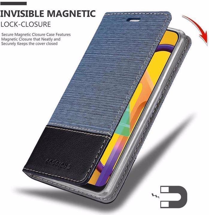 Productafbeelding Cadorabo Boek Jeans Optiek Cover (Samsung Galaxy M21)