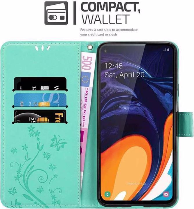 Productafbeelding Cadorabo Bloemen Boekomslag (Samsung Galaxy A60, Samsung Galaxy M40)