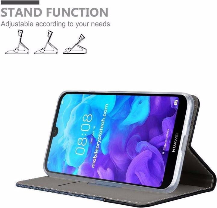 Actual product image Cadorabo Book Jeans Optics Cover (Huawei Y5 (2019))