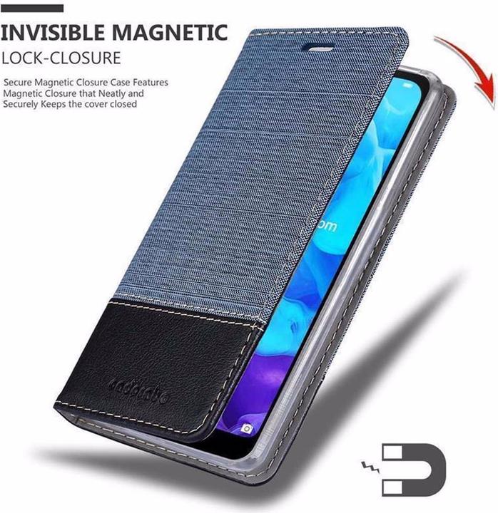 Actual product image Cadorabo Book Jeans Optics Cover (Huawei Y5 (2019))
