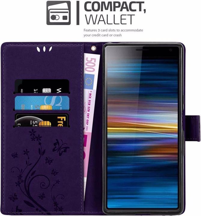 Immagine prodotto Cadorabo Copertina del libro di fiori (Sony Xperia 10, Sony Xperia XA3)