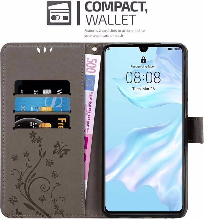 Immagine prodotto Cadorabo Copertina del libro di fiori (Huawei P30)