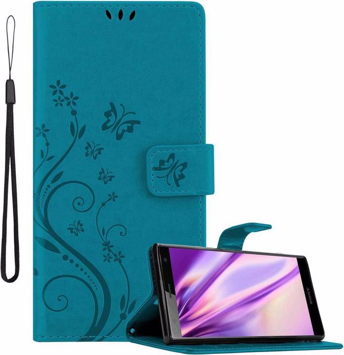 Actual product image Cadorabo Flower Book Cover (Sony Xperia XZ2)