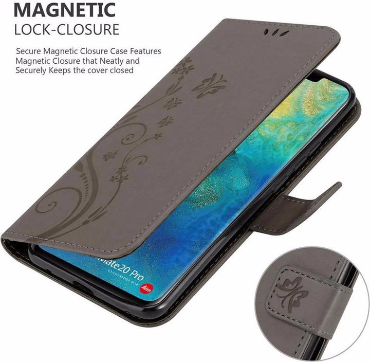 Actual product image Cadorabo Flower Book Cover (Mate 20 Pro)