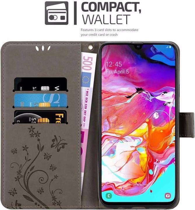 Image du produit Cadorabo Couverture du livre de fleurs (Samsung Galaxy A70)