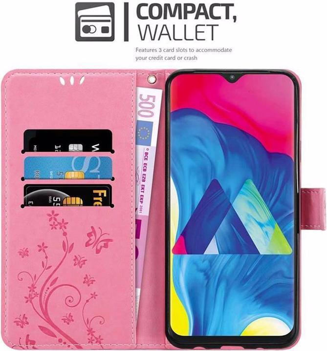 Actual product image Cadorabo Flower Book Cover (HTC One M10, Samsung Galaxy A10)