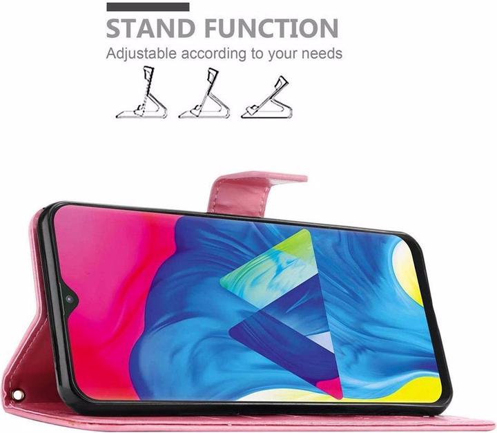 Actual product image Cadorabo Flower Book Cover (HTC One M10, Samsung Galaxy A10)