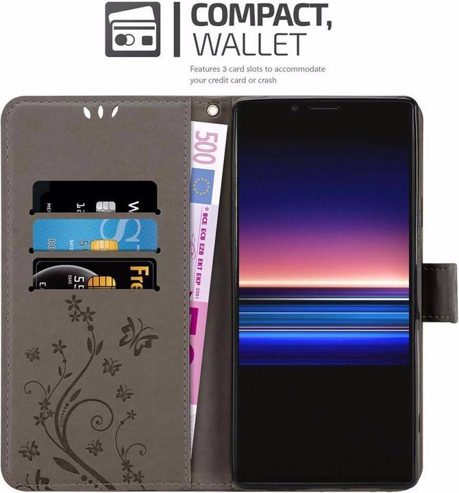 Immagine prodotto Cadorabo Copertina del libro di fiori (Sony Xperia 1, Sony Xperia XZ4)