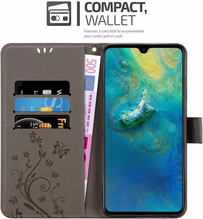 Actual product image Cadorabo Flower Book Cover (Mate 20)