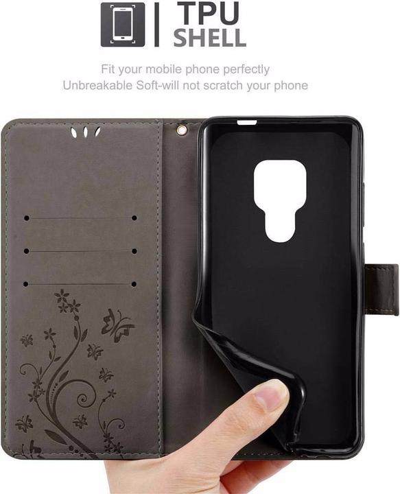 Actual product image Cadorabo Flower Book Cover (Mate 20)