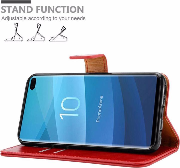 Actual product image Cadorabo Book Luxury Cover (Samsung Galaxy S10+)