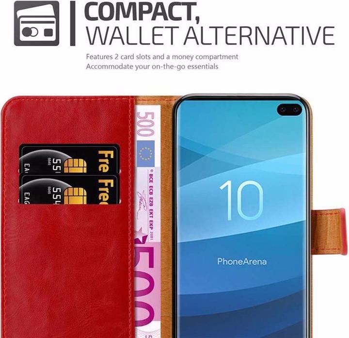 Actual product image Cadorabo Book Luxury Cover (Samsung Galaxy S10+)