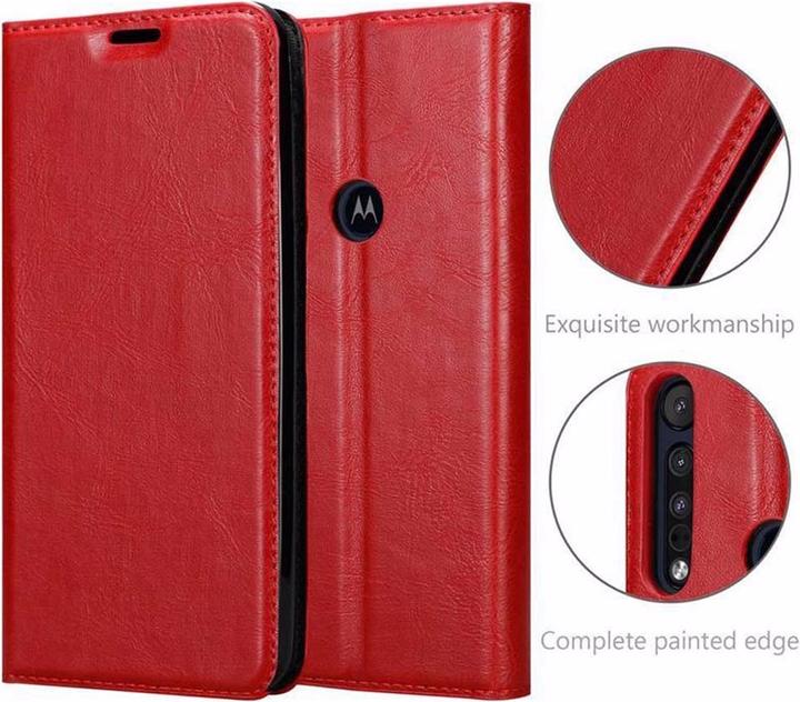 Productafbeelding Cadorabo Boek Onzichtbare Magneethoes (Motorola One Macro)