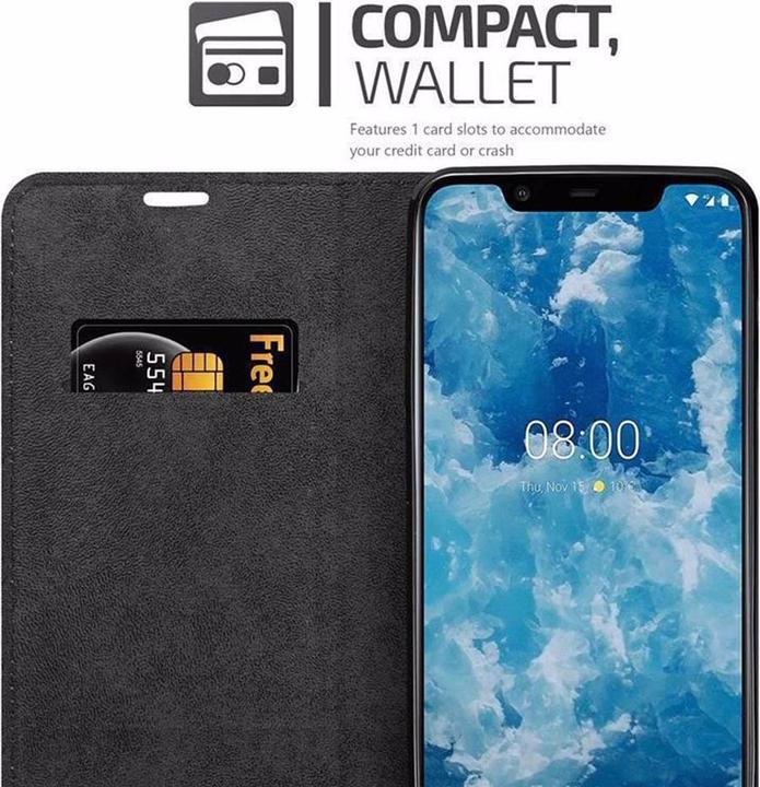 Productafbeelding Cadorabo Boek Onzichtbare Magneethoes (Nokia 7.1 Plus)
