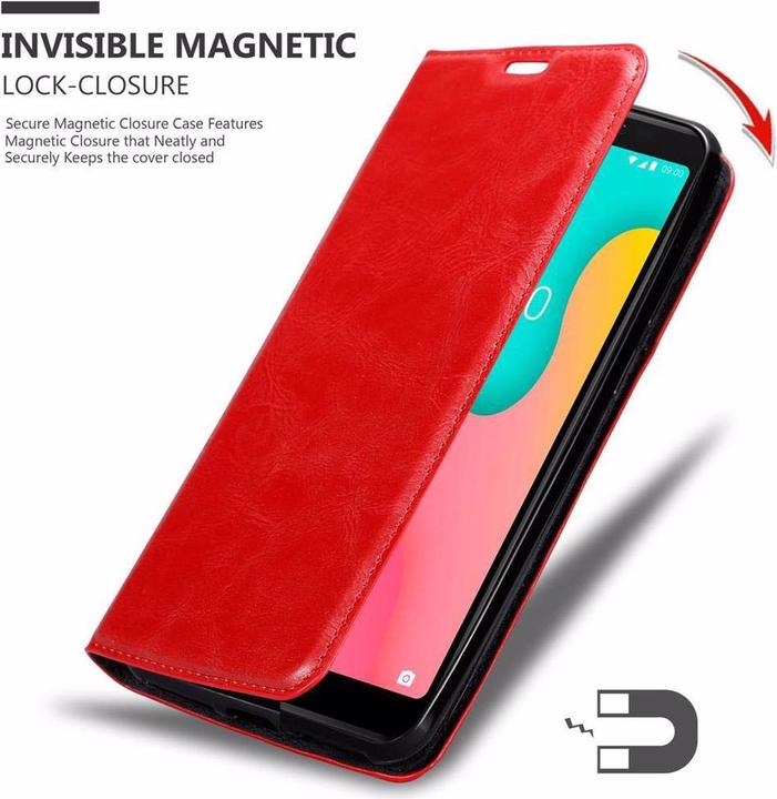 Immagine prodotto Cadorabo Copertina magnetica invisibile del libro (Wiko Y60)