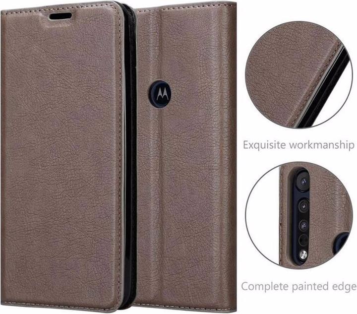 Produktbild Cadorabo Book Invisible Magnet Cover (Motorola One Macro)