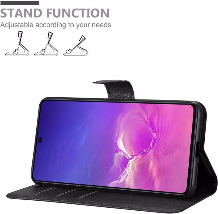 Produktbild Cadorabo Book mit Standfunktion Cover (Samsung Galaxy S10 Lite, Samsung Galaxy A91)