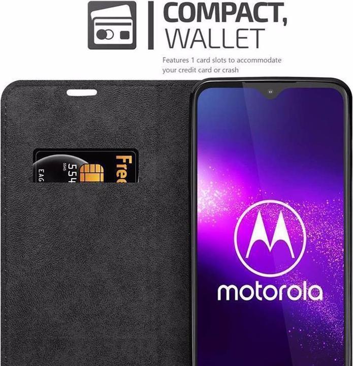 Produktbild Cadorabo Book Invisible Magnet Cover (Motorola Moto G8 Plus)