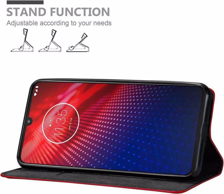 Immagine prodotto Cadorabo Copertina magnetica invisibile del libro (Motorola Moto Z4)