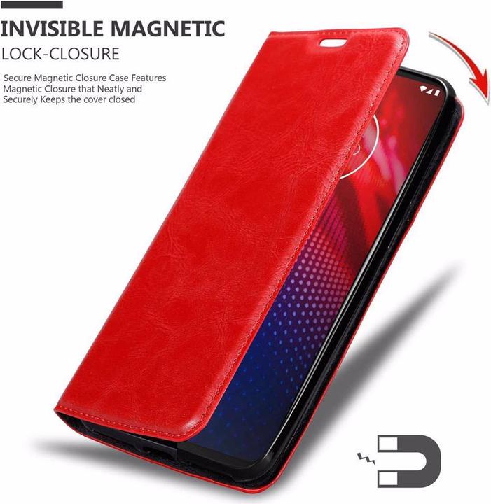 Immagine prodotto Cadorabo Copertina magnetica invisibile del libro (Motorola Moto Z4)