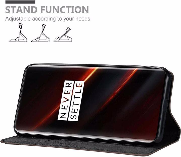 Produktbild Cadorabo Book Invisible Magnet Cover (OnePlus 7T Pro)