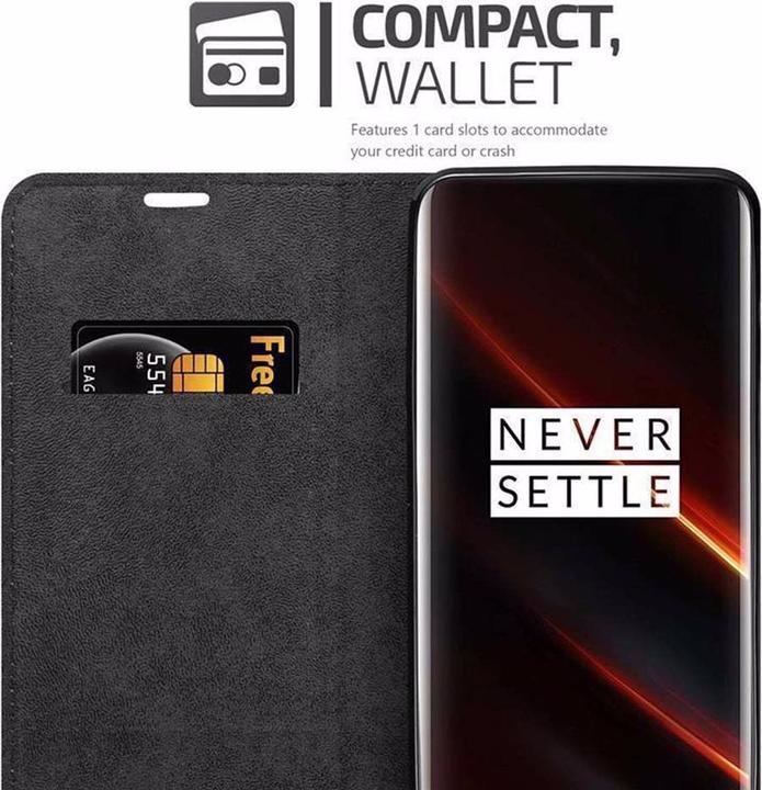 Produktbild Cadorabo Book Invisible Magnet Cover (OnePlus 7T Pro)