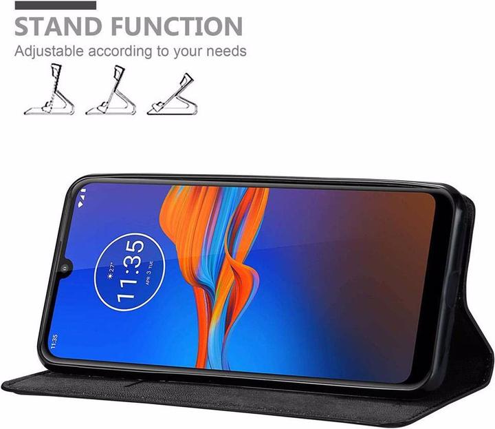 Productafbeelding Cadorabo Boek Onzichtbare Magneethoes (Motorola Moto E6 Plus)