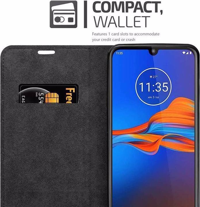 Image du produit Cadorabo Book Couverture magnétique invisible (Motorola Moto E6 Plus)